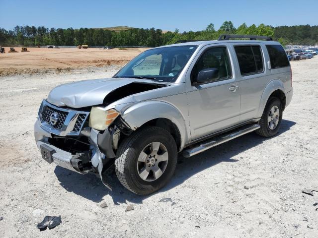 5N1AR1NN1BC612712 - 2011 NISSAN PATHFINDER S SILVER photo 1