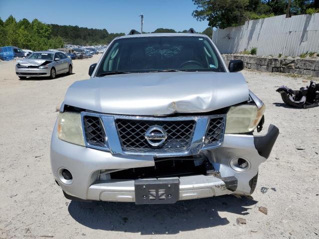 5N1AR1NN1BC612712 - 2011 NISSAN PATHFINDER S SILVER photo 5