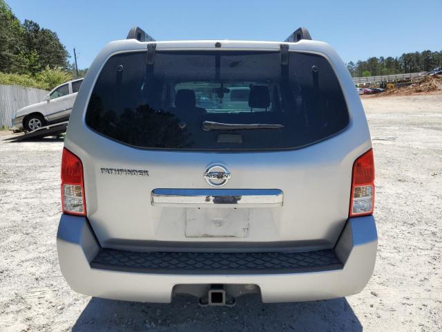 5N1AR1NN1BC612712 - 2011 NISSAN PATHFINDER S SILVER photo 6