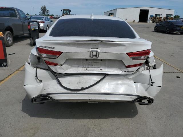 1HGCV1F3XKA159581 - 2019 HONDA ACCORD SPORT WHITE photo 6