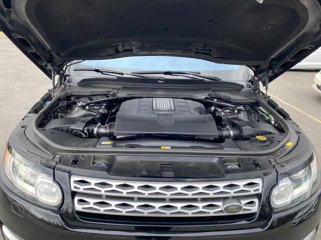 SALWR2FVXHA671012 - 2017 LAND ROVER RANGE ROVE HSE BLACK photo 8