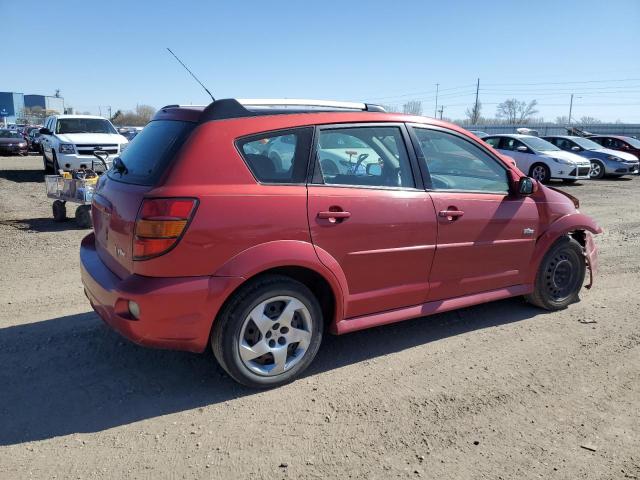 5Y2SL65856Z464715 - 2006 PONTIAC VIBE RED photo 3