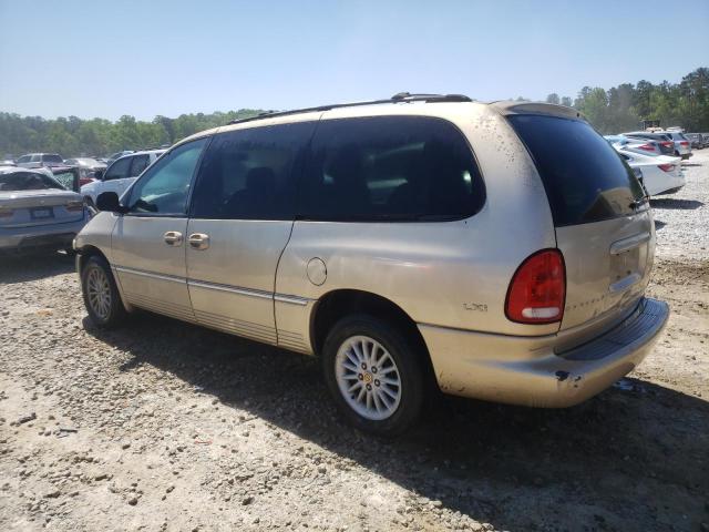 1C4GP54LXYB624724 - 2000 CHRYSLER TOWN & COU LXI GOLD photo 2