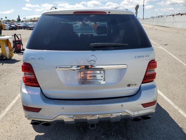 4JGBB77E19A481182 - 2009 MERCEDES-BENZ ML 63 AMG SILVER photo 6