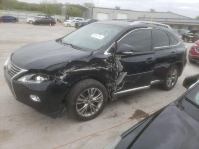 JTJBC1BA4D2066425 - 2013 LEXUS RX 450 BLACK photo 1