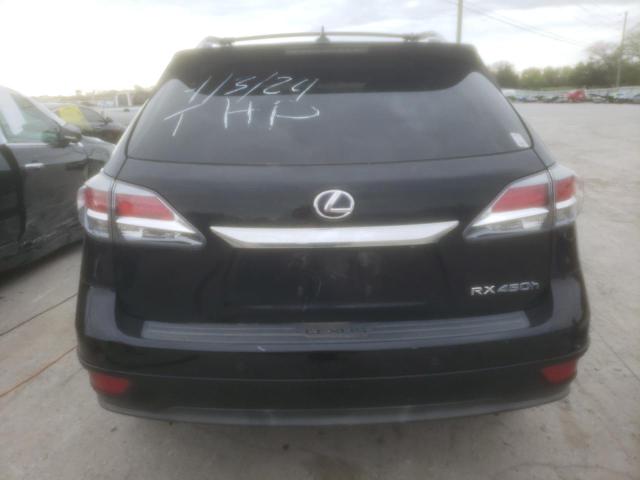 JTJBC1BA4D2066425 - 2013 LEXUS RX 450 BLACK photo 6