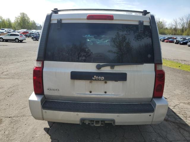 1J8HG48NX6C210868 - 2006 JEEP COMMANDER 银色 照片 6