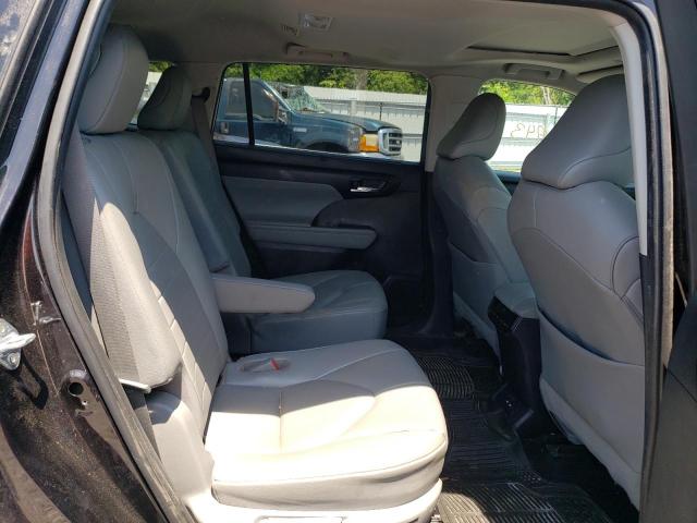 5TDGZRBH0MS100839 - 2021 TOYOTA HIGHLANDER XLE BLACK photo 11