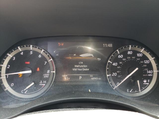 5TDGZRBH0MS100839 - 2021 TOYOTA HIGHLANDER XLE BLACK photo 9