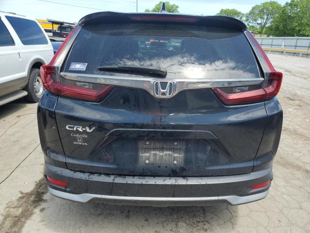 7FARW1H81LE030446 - 2020 HONDA CR-V EXL BLACK photo 6