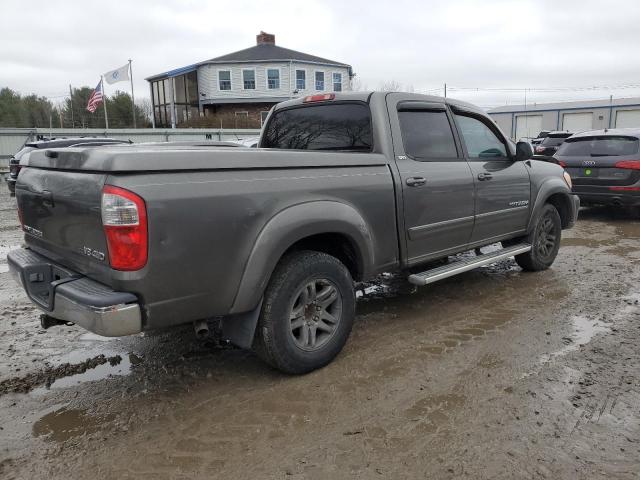 5TBDT44175S489108 - 2005 TOYOTA TUNDRA DOUBLE CAB SR5 GRAY photo 3