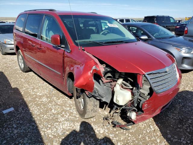 2A4RR5D10AR200665 - 2010 CHRYSLER TOWN & COU TOURING RED photo 4