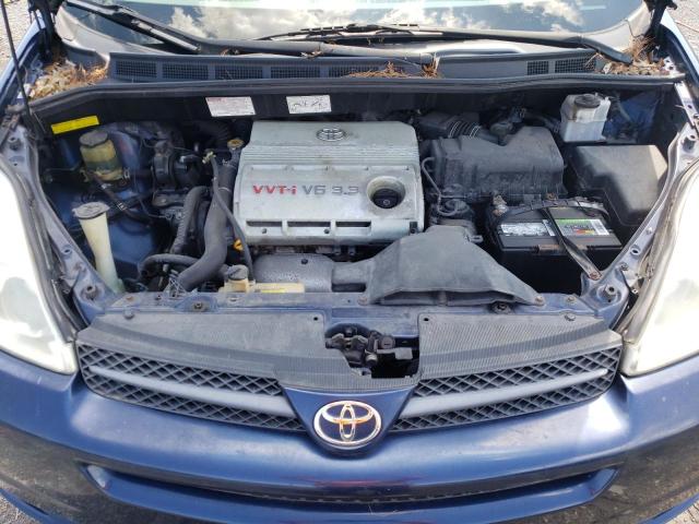 5TDZA23C74S161101 - 2004 TOYOTA SIENNA CE BLUE photo 11