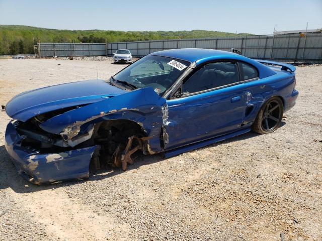 1FALP42X2TF167008 - 1996 FORD MUSTANG GT BLUE photo 1