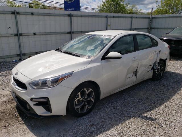 3KPF24AD0LE230310 - 2020 KIA FORTE FE WHITE photo 1