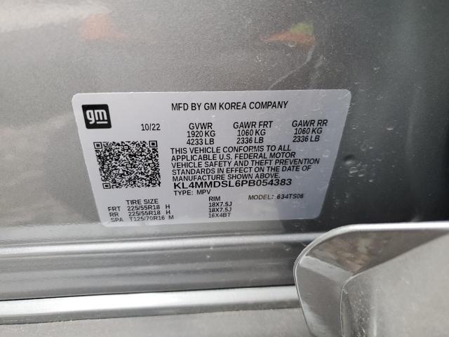 KL4MMDSL6PB054383 - 2023 BUICK ENCORE GX SELECT GRAY photo 12