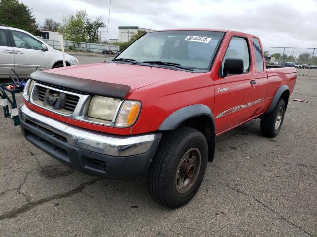 1N6DD26Y3WC311330 - 1998 NISSAN FRONTIER KING CAB XE RED photo 1