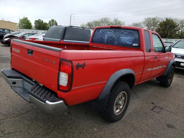 1N6DD26Y3WC311330 - 1998 NISSAN FRONTIER KING CAB XE RED photo 3
