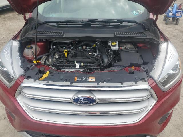 1FMCU9HD6KUA14022 - 2019 FORD ESCAPE SEL BURGUNDY photo 12