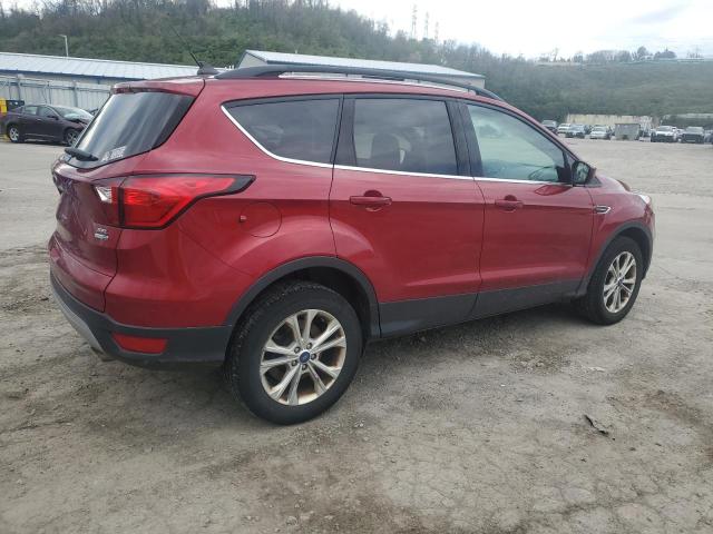 1FMCU9HD6KUA14022 - 2019 FORD ESCAPE SEL BURGUNDY photo 3