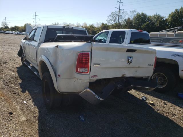 3C63RRJL7HG723648 - 2017 RAM 3500 LARAMIE WHITE photo 3