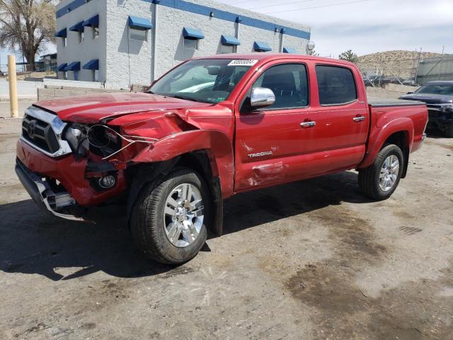 5TFLU4EN3DX051311 - 2013 TOYOTA TACOMA DOUBLE CAB RED photo 1