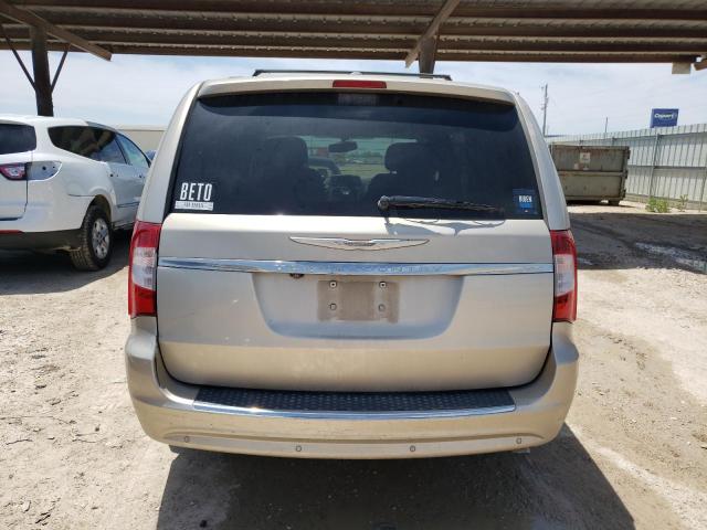 2C4RC1BG9DR621117 - 2013 CHRYSLER TOWN & COU TOURING 金色 照片 6