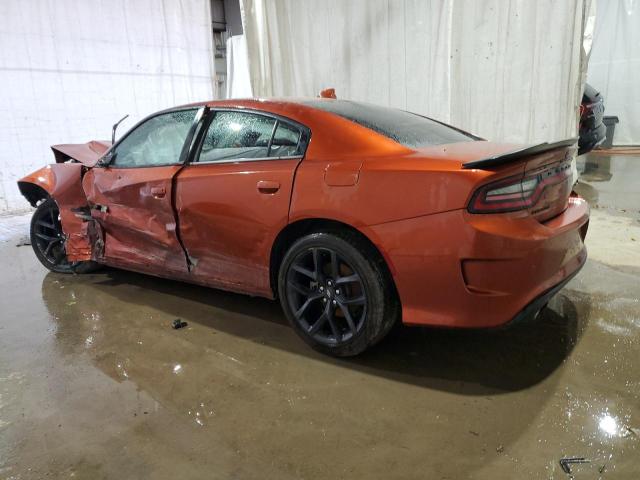 2C3CDXHG2MH605977 - 2021 DODGE CHARGER GT ORANGE photo 2