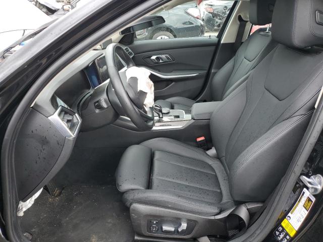 3MW5R7J56K8A04915 - 2019 BMW 330XI შავი ფოტო 7