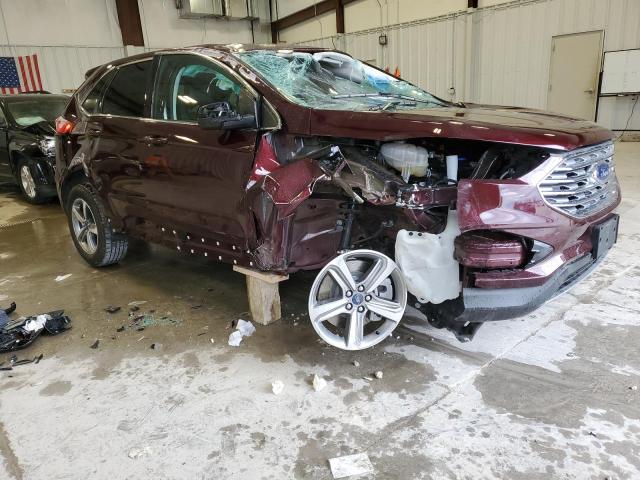 2FMPK4J91MBA31559 - 2021 FORD EDGE SEL BURGUNDY photo 4