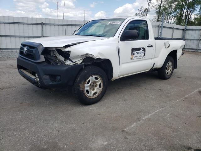 5TFNX4CN6CX010611 - 2012 TOYOTA TACOMA WHITE photo 1