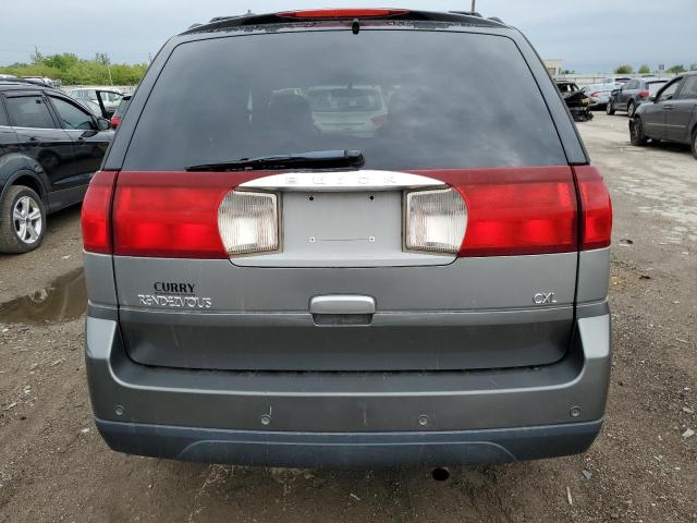 3G5DB03E44S503684 - 2004 BUICK RENDEZVOUS CX GRAY photo 6