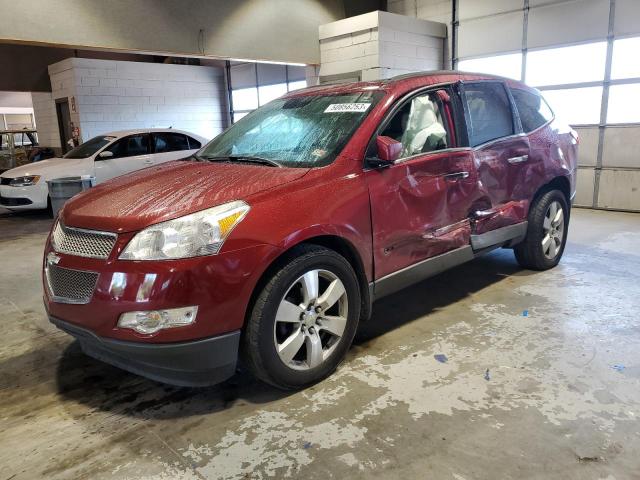 1GNKVLED8CJ118343 - 2012 CHEVROLET TRAVERSE LTZ RED photo 1