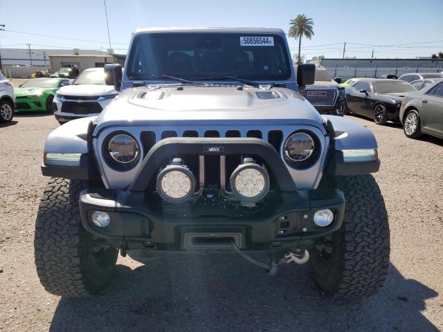 1C6JJTBG3ML589649 - 2021 JEEP GLADIATOR RUBICON GRAY photo 5