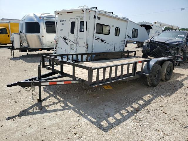 1P9PU1627PM829125 - 2023 P&C TRAILER BLACK photo 2