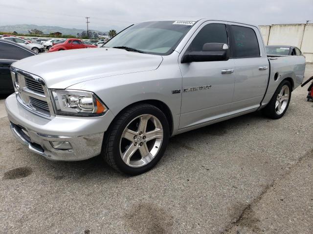 1D7RB1CT4BS530563 - 2011 DODGE RAM 1500 SILVER photo 1