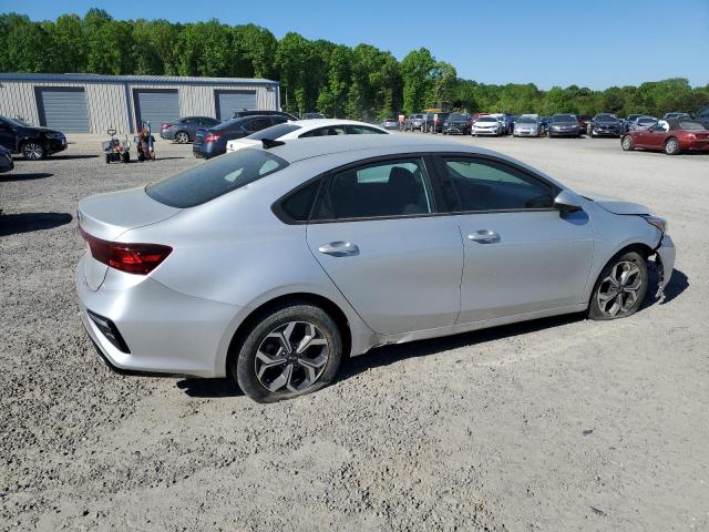 3KPF24AD7ME349649 - 2021 KIA FORTE FE SILVER photo 3