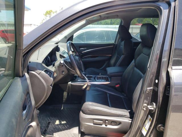 5FRYD4H40FB011952 - 2015 ACURA MDX TECHNOLOGY GRAY photo 7