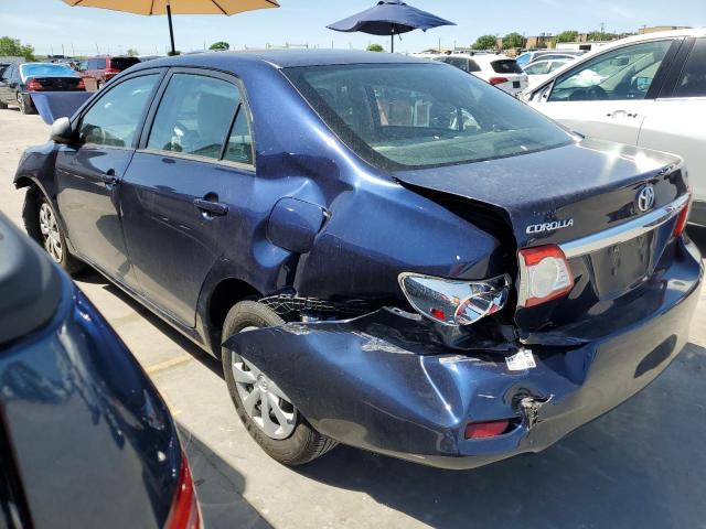 2T1BU4EEXBC576115 - 2011 TOYOTA COROLLA BASE BLUE photo 2