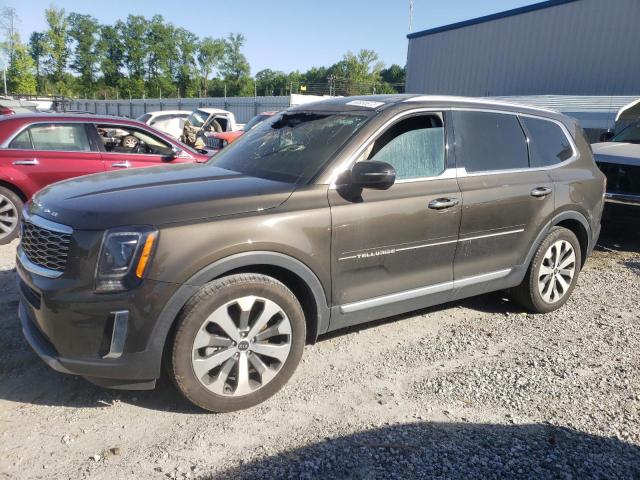 5XYP64HC9LG083963 - 2020 KIA TELLURIDE S BROWN photo 1