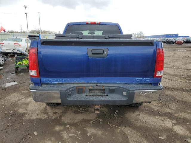 1GTR2VE76DZ373632 - 2013 GMC SIERRA K1500 SLE BLUE photo 6