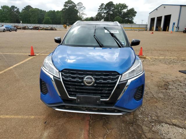 3N1CP5CV5ML555972 - 2021 NISSAN KICKS SV BLUE photo 5