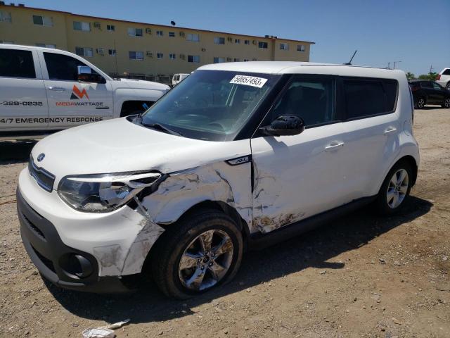 KNDJN2A27J7519251 - 2018 KIA SOUL WHITE photo 1