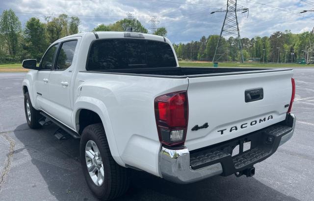 3TMCZ5AN8LM346339 - 2020 TOYOTA TACOMA DOUBLE CAB WHITE photo 3