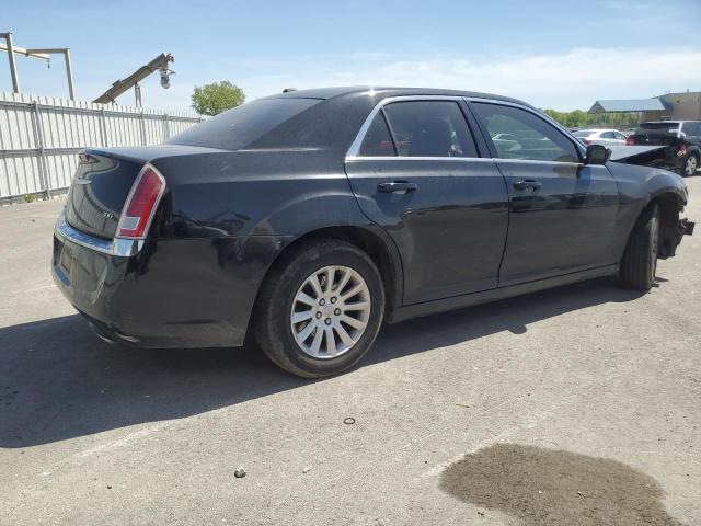 2C3CCAAG6DH657316 - 2013 CHRYSLER 300 BLACK photo 3