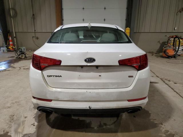 5XXGM4A79CG020434 - 2012 KIA OPTIMA LX WHITE photo 6