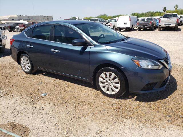 3N1AB7AP2GY280316 - 2016 NISSAN SENTRA S BLUE photo 4