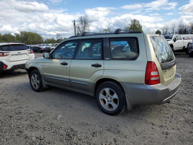 JF1SG65603H759134 - 2003 SUBARU FORESTER 2.5XS GOLD photo 2