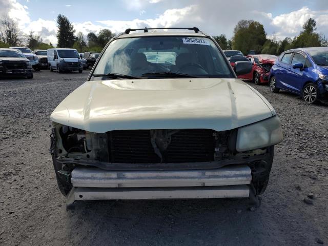 JF1SG65603H759134 - 2003 SUBARU FORESTER 2.5XS Золотий фото 5