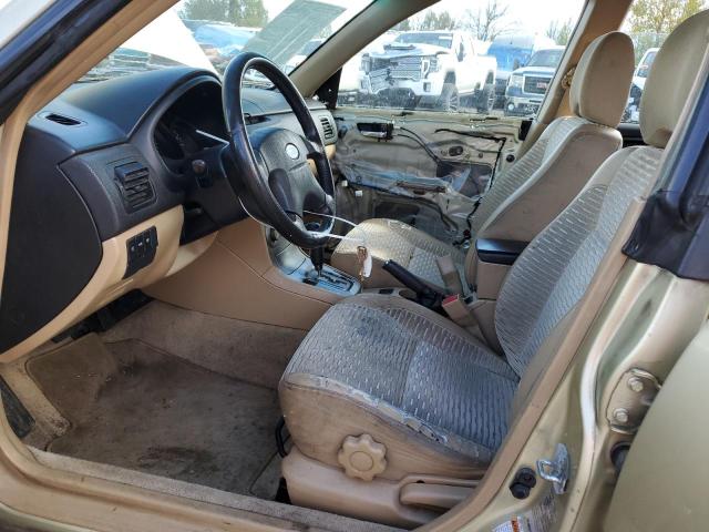 JF1SG65603H759134 - 2003 SUBARU FORESTER 2.5XS Золотий фото 7